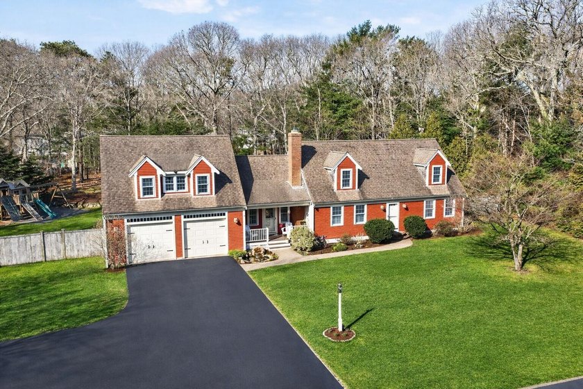Expansive, well-maintained Cape Cod style home set on a private - Beach Home for sale in Yarmouth Port, Massachusetts on Beachhouse.com