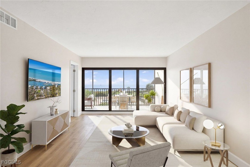 With fabulous direct Gulf views and exquisite remodeling, Sand - Beach Condo for sale in Sanibel, Florida on Beachhouse.com