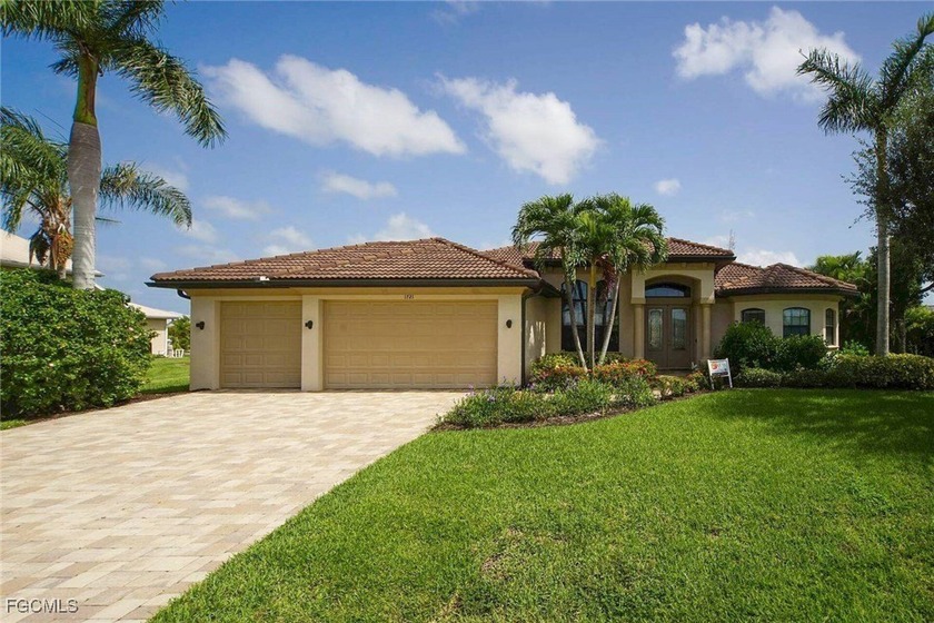 Beautiful Gulf access home with Pool, is located in one of the - Beach Home for sale in Cape Coral, Florida on Beachhouse.com