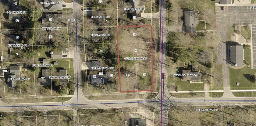 Rare in-town opportunity to acquire two adjoining, oversized - Beach Lot for sale in Saugatuck, Michigan on Beachhouse.com