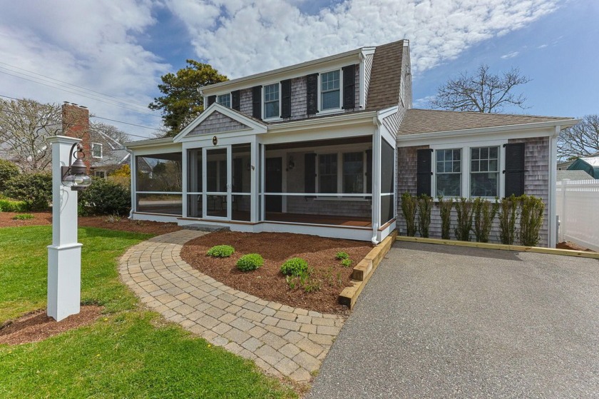 Located just 260 steps to the Nantucket Sound private beach this - Beach Home for sale in Harwich Port, Massachusetts on Beachhouse.com