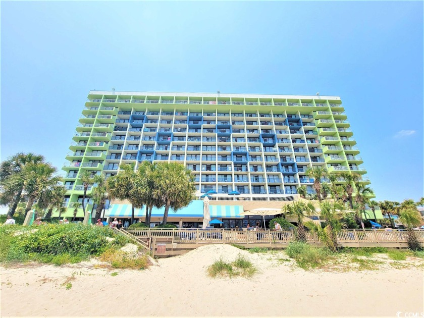 Very Rare ocean front end unit with 1 true bedroom and 1 full - Beach Condo for sale in Myrtle Beach, South Carolina on Beachhouse.com