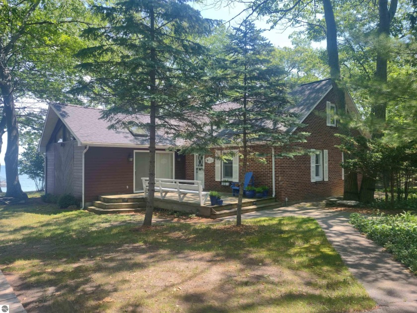 142' of beautiful sandy beach frontage along the shores of Lake - Beach Home for sale in Au Gres, Michigan on Beachhouse.com