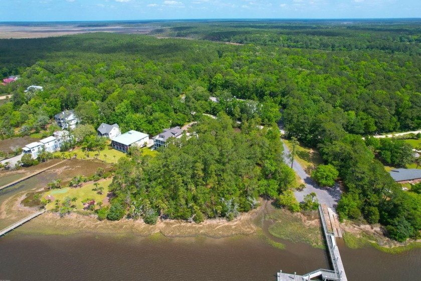 Nestled on the sandy shores of the Wando River, this amazing - Beach Lot for sale in Awendaw, South Carolina on Beachhouse.com