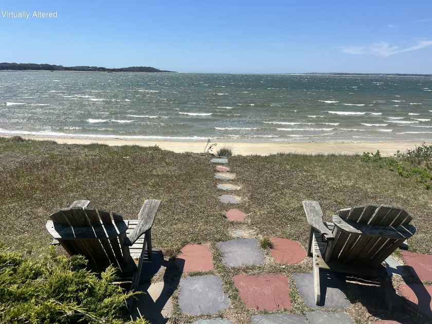 First time offered in 80 years. Over 100 feet of private ocean - Beach Home for sale in West Yarmouth, Massachusetts on Beachhouse.com