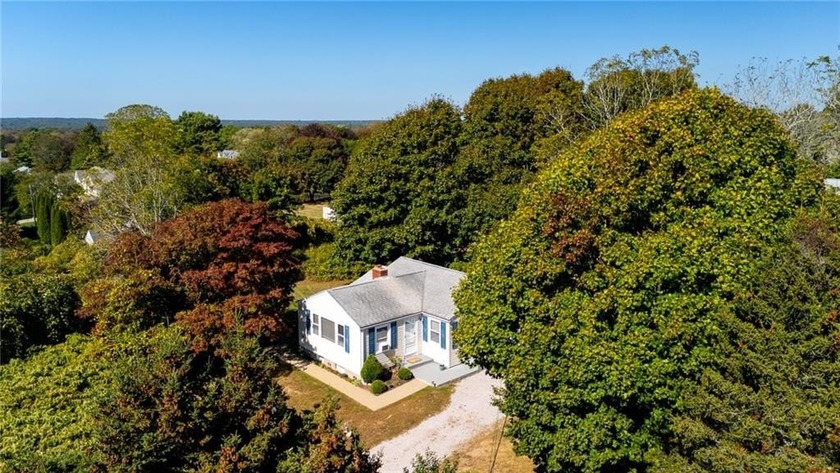 Privately positioned as the last home on the road, this charming - Beach Home for sale in Narragansett, Rhode Island on Beachhouse.com