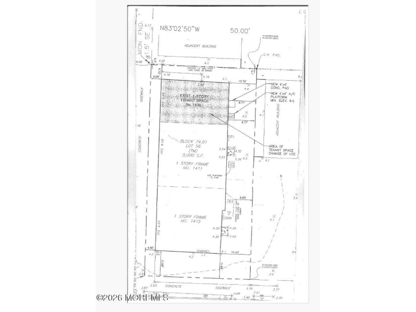 Mixed-use zoned property being marketed for land value in a - Beach Lot for sale in Seaside Park, New Jersey on Beachhouse.com