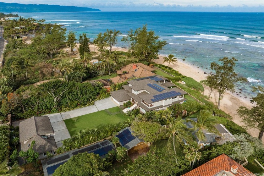 Hawaiian luxury surf lifestyle embodied in this 2018 built - Beach Home for sale in Haleiwa, Hawaii on Beachhouse.com