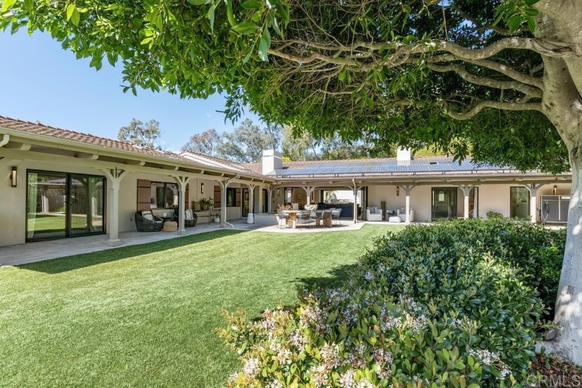 Commanding a premier location on the coveted West Side of the - Beach Home for sale in Rancho Santa Fe, California on Beachhouse.com