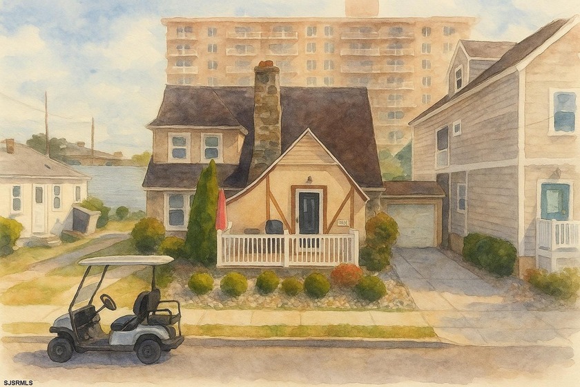 9406 Pacific Ave, Margate, NJ -- Coastal Duplex with Expansion - Beach Townhome/Townhouse for sale in Margate, New Jersey on Beachhouse.com