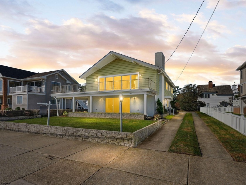 Perfectly positioned along the beachfront in Ocean City's - Beach Home for sale in Ocean City, New Jersey on Beachhouse.com