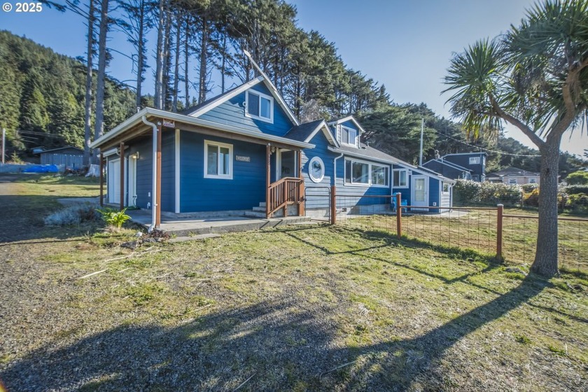 Embrace the essence of coastal living with this partially - Beach Home for sale in Yachats, Oregon on Beachhouse.com