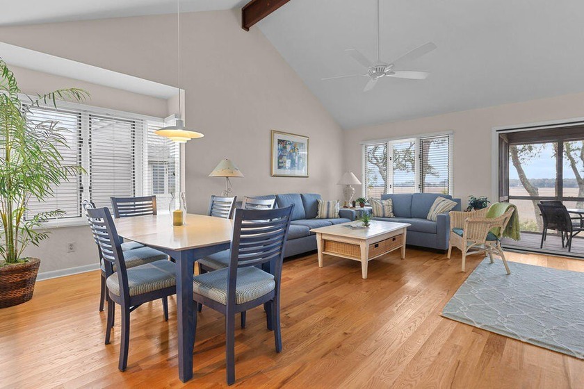 Two-Bedroom, Two-and-a-Half Bath End-Unit, Townhouse with Creek - Beach Townhome/Townhouse for sale in Seabrook Island, South Carolina on Beachhouse.com