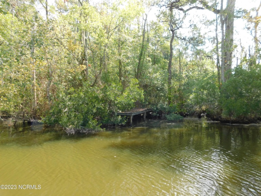 Come build your dream home on this Private Creek Front-End of - Beach Lot for sale in Hertford, North Carolina on Beachhouse.com
