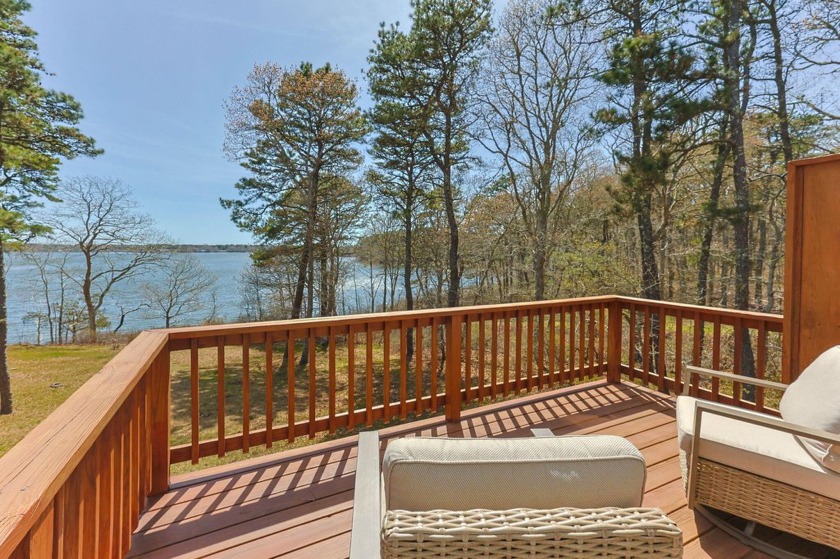 Enjoy stunning water views from this three level end-unit - Beach Condo for sale in Dennis, Massachusetts on Beachhouse.com