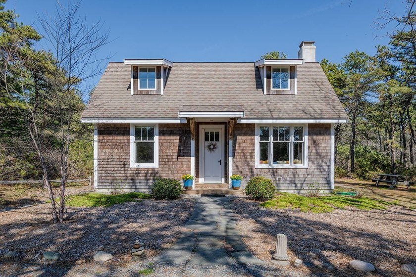 Unique, architecturally designed contemporary cape home set on 1 - Beach Home for sale in Truro, Massachusetts on Beachhouse.com