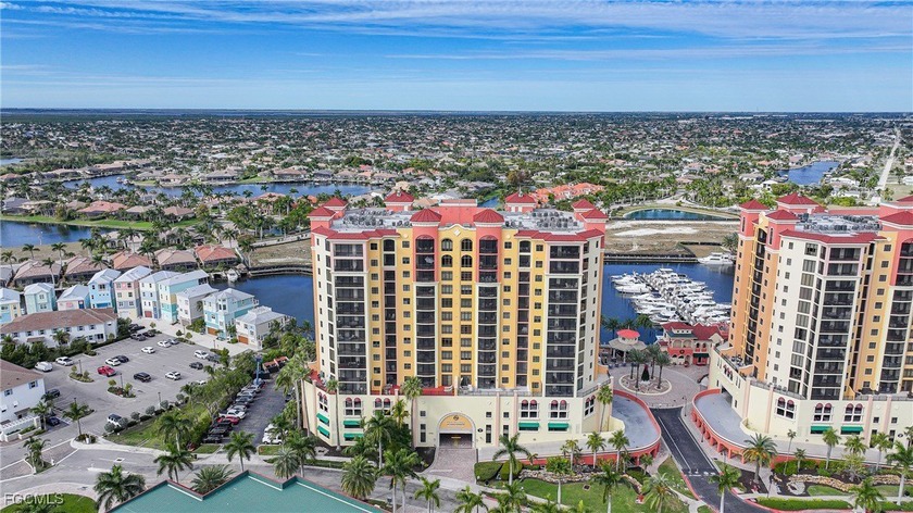 STUNNING VIEWS FROM THIS 8TH FLOOR UNIT. SEE THE BASIN, CANAL - Beach Condo for sale in Cape Coral, Florida on Beachhouse.com