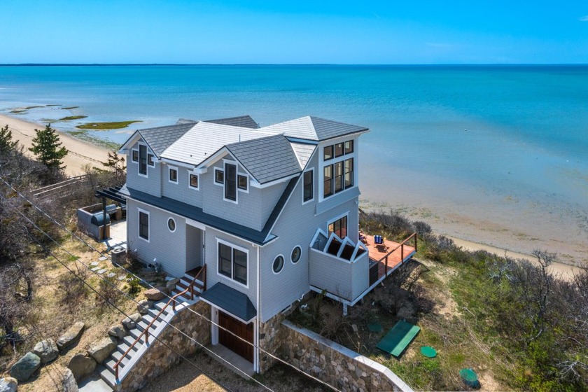Perched high above the shoreline like a true treasure, this - Beach Home for sale in Eastham, Massachusetts on Beachhouse.com