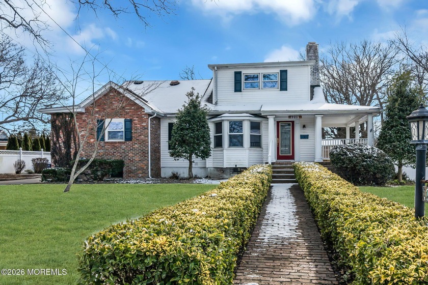 Spacious home on a double lot with long driveway located appx - Beach Home for sale in Belmar, New Jersey on Beachhouse.com