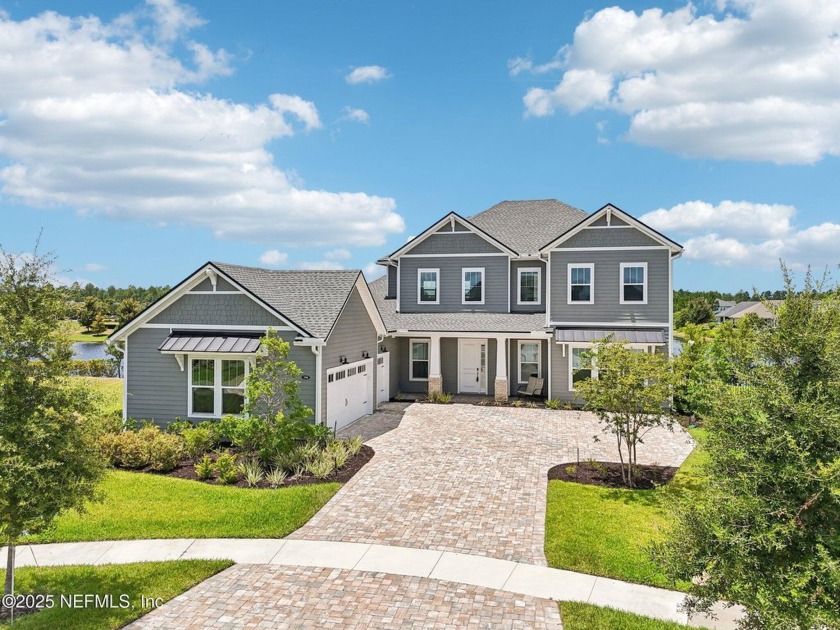 Elegant Lakefront Home with Dock in The Landing at Beacon Lake - Beach Home for sale in St Augustine, Florida on Beachhouse.com