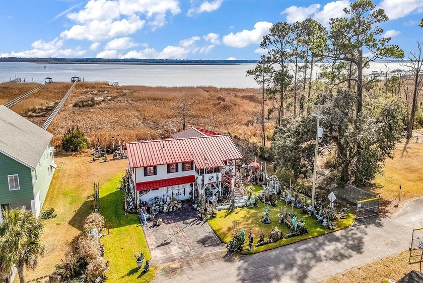 Rare find!  This low country raised beach home, located on the - Beach Home for sale in Georgetown, South Carolina on Beachhouse.com