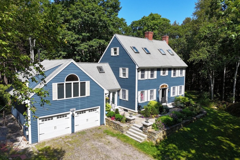 Extraordinary Colonial, known as ''Blueberry Hill,'' on 2.7 - Beach Home for sale in Brunswick, Maine on Beachhouse.com