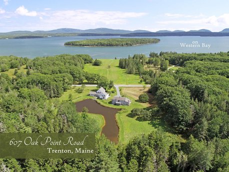 Torn from a cover of Down East magazine, this dynamic estate - Beach Home for sale in Trenton, Maine on Beachhouse.com