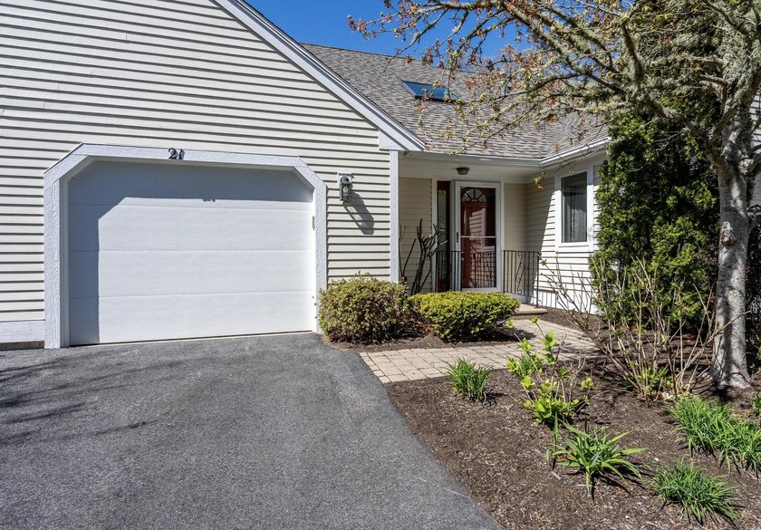 Privacy abounds at this beautifully upgraded Nantucket-style - Beach Condo for sale in Mashpee, Massachusetts on Beachhouse.com