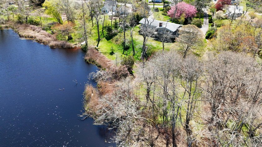 Waterfront contemporary on Cedar Pond. Enjoy elevated views of - Beach Home for sale in Orleans, Massachusetts on Beachhouse.com