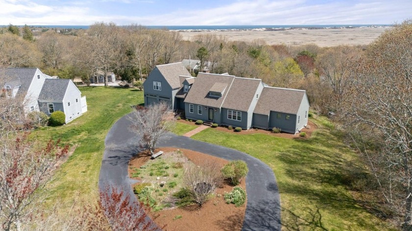Elegantly sited on the Sandwich/West Barnstable line, just - Beach Home for sale in West Barnstable, Massachusetts on Beachhouse.com