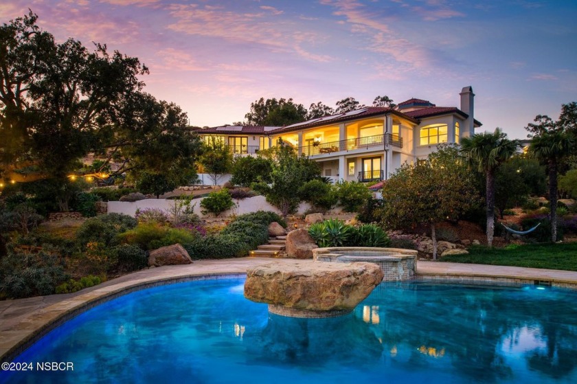 Perched atop a secluded mountaintop, this exceptional estate - Beach Home for sale in Santa Barbara, California on Beachhouse.com