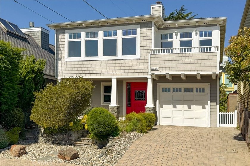 Craftsman-style coastal retreat on Park Hill with ocean views - Beach Home for sale in Cambria, California on Beachhouse.com