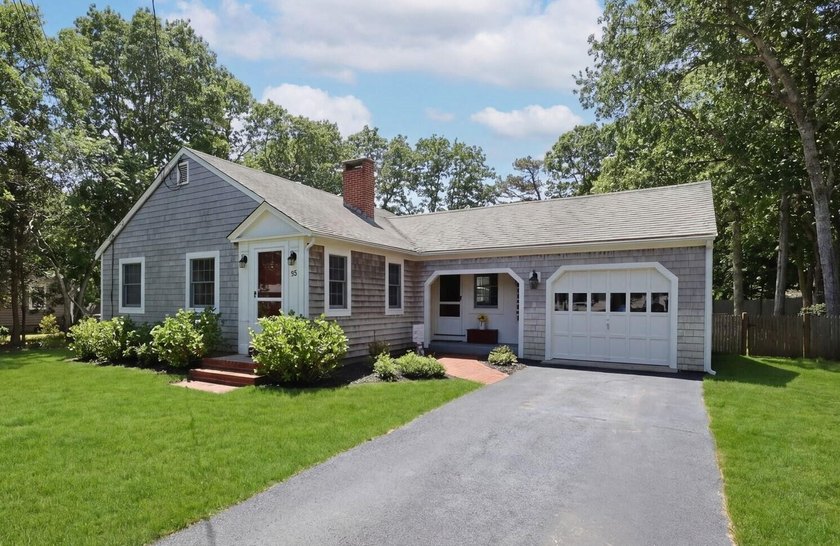 This turnkey ranch-style home set in a desirable Yarmouth - Beach Home for sale in West Yarmouth, Massachusetts on Beachhouse.com