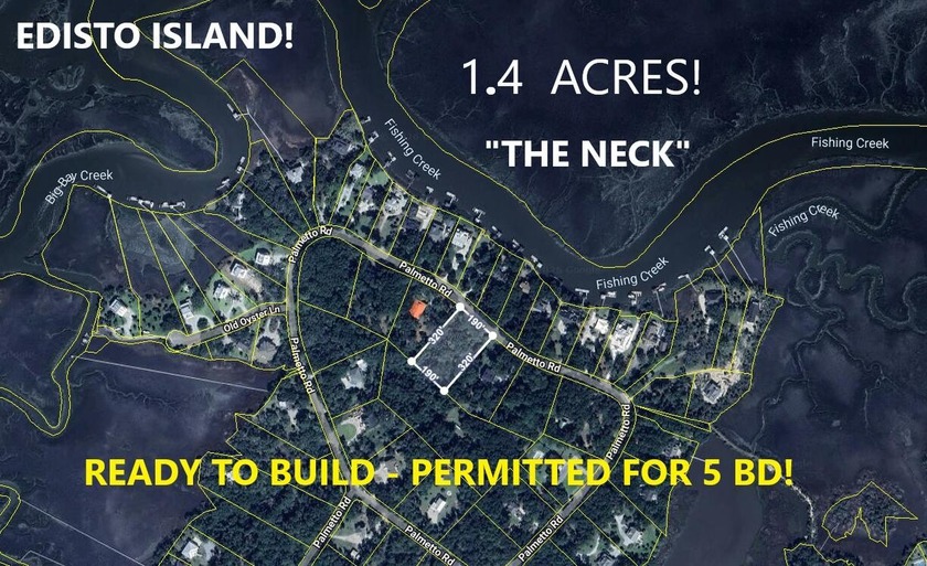 ****ATTENTION!! **** ALMOST 1.5 ACRES!! In the Sought-After - Beach Lot for sale in Edisto Island, South Carolina on Beachhouse.com