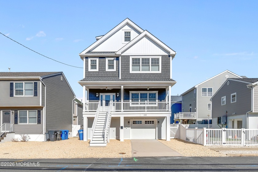 ORTLEY BEACH - SPACIOUS HOME BUILT IN 2023 - 2 BLOCKS FROM THE - Beach Home for sale in Ortley Beach, New Jersey on Beachhouse.com