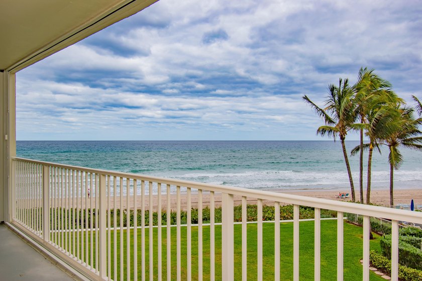 Glorious Direct Ocean Veiew!!! Watch th sun rise out of the - Beach Condo for sale in Highland Beach, Florida on Beachhouse.com