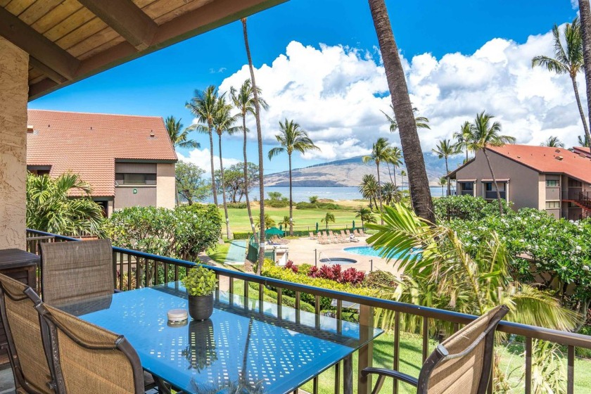 Enjoy spectacular ocean views from this highly desirable 2 - Beach Condo for sale in Kihei, Hawaii on Beachhouse.com