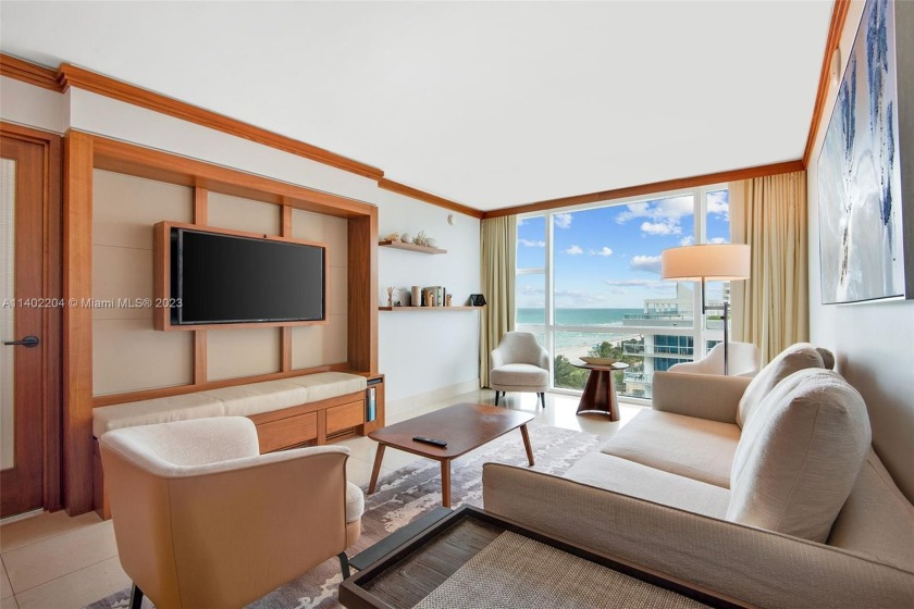 Ocean and beach view hotel suite *turn key* unit at Carillon - Beach Condo for sale in Miami Beach, Florida on Beachhouse.com