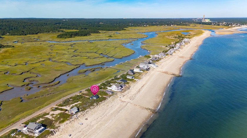 Set along the shores of Cape Cod Bay, this extraordinary - Beach Home for sale in East Sandwich, Massachusetts on Beachhouse.com