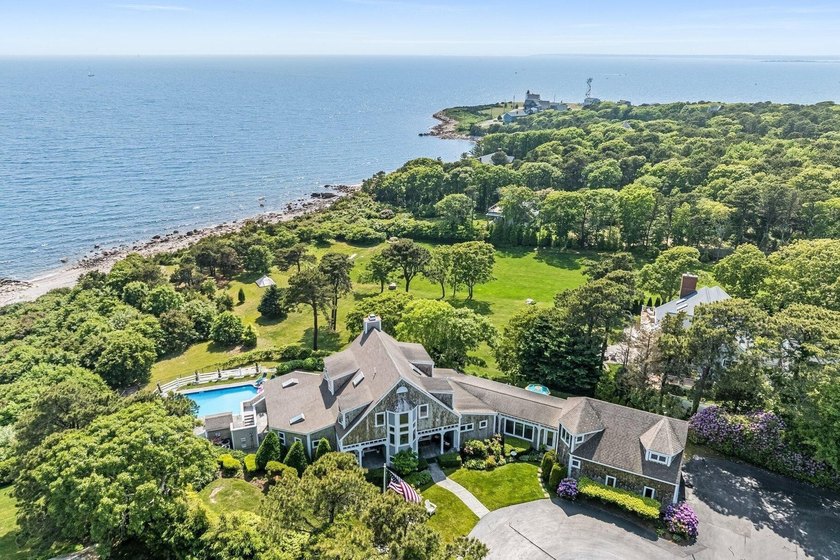 Set on 2.5 acres within the coveted Wings Neck community, this - Beach Home for sale in Pocasset, Massachusetts on Beachhouse.com