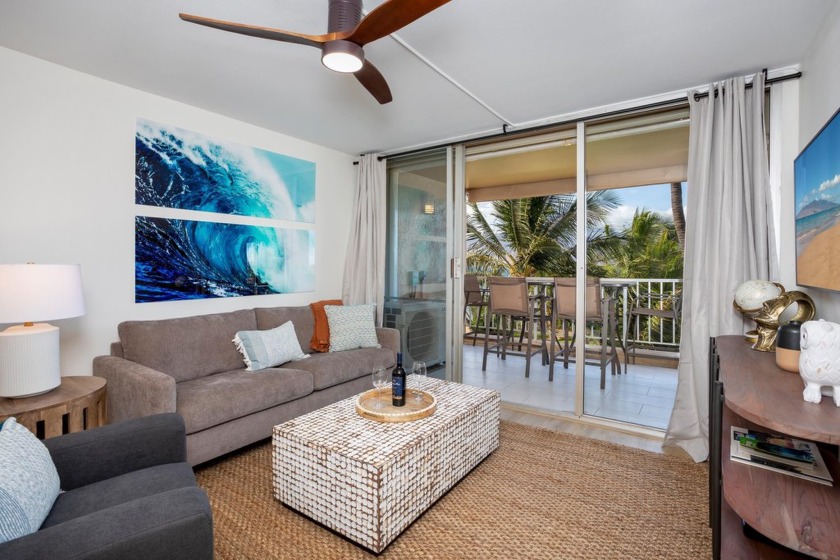 At Menehune Shores 501 you can savor ocean views, tropical - Beach Condo for sale in Kihei, Hawaii on Beachhouse.com