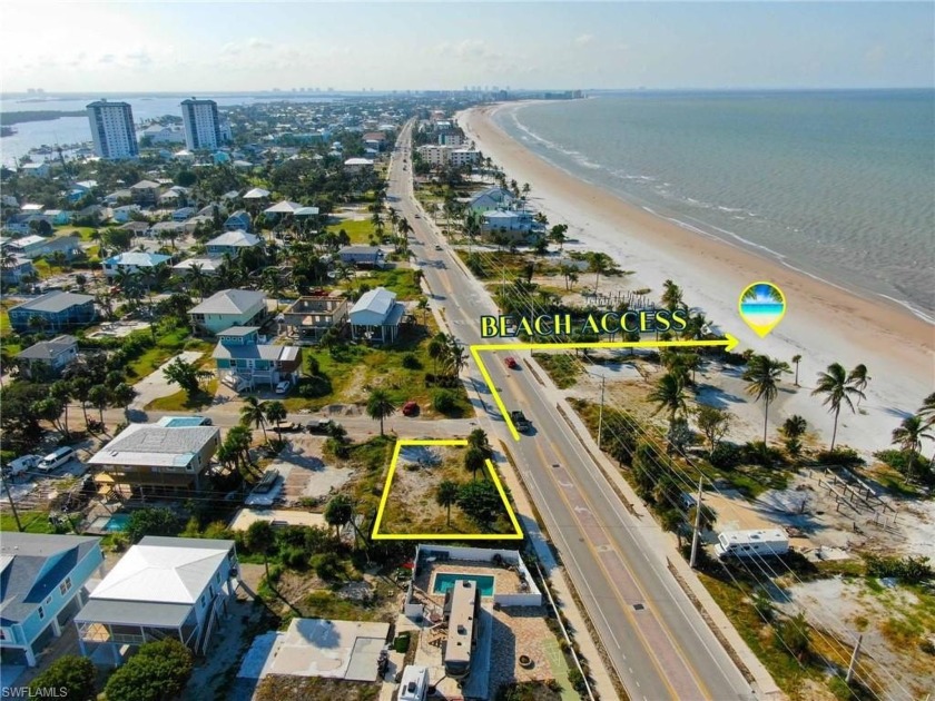 Exceptional CORNER lot with stunning OCEAN views at ESTERO BLVD - Beach Lot for sale in Fort Myers Beach, Florida on Beachhouse.com