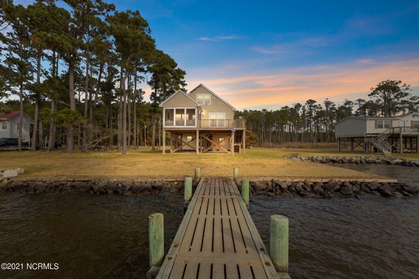 On a clear day you can see forever from the screened porch or - Beach Home for sale in Belhaven, North Carolina on Beachhouse.com