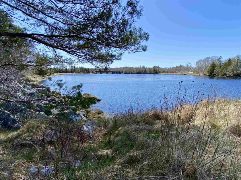 Picturesque views of Port Clyde River Bridge and 420 feet of - Beach Acreage for sale in Port Clyde, Nova Scotia on Beachhouse.com