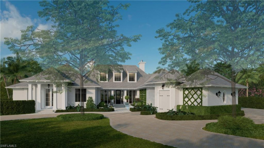Behind the secured gates of Grey Oaks lies this custom design - Beach Home for sale in Naples, Florida on Beachhouse.com