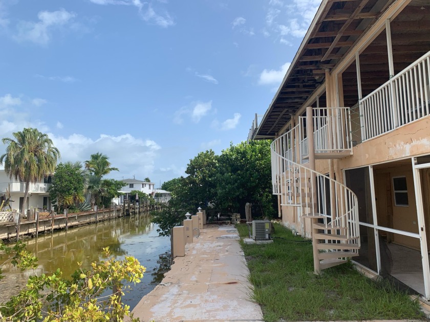 Two-story Waterfront Duplex with a total of 6 bedrooms/4baths - Beach Home for sale in Marathon, Florida on Beachhouse.com