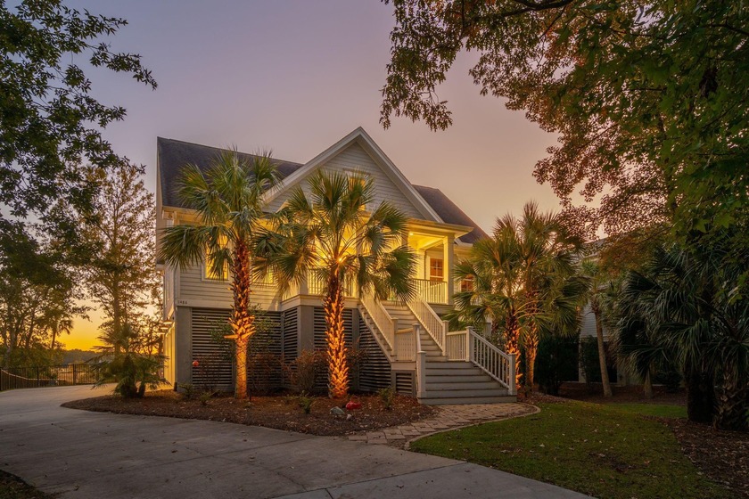 Imagine finishing your day with a sunset cruise, docking steps - Beach Home for sale in Awendaw, South Carolina on Beachhouse.com