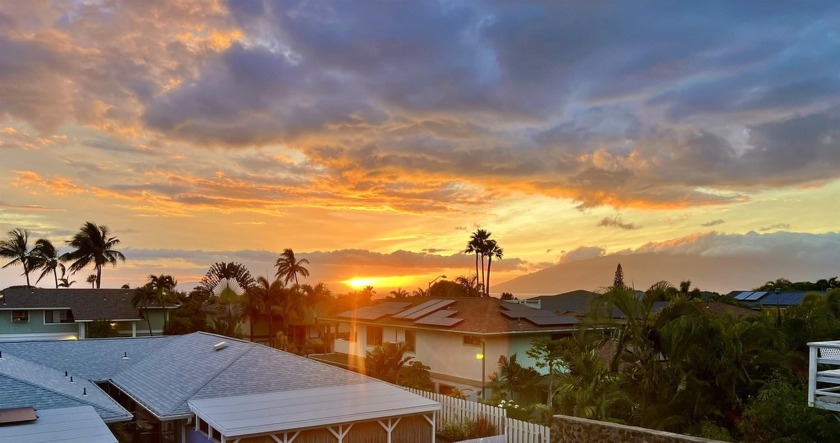 Enjoy the stunning Maui Sunset that graces the sky in the - Beach Home for sale in Kihei, Hawaii on Beachhouse.com