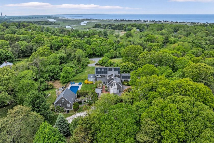 Perched high above with sweeping panoramic ocean views, this - Beach Home for sale in East Sandwich, Massachusetts on Beachhouse.com