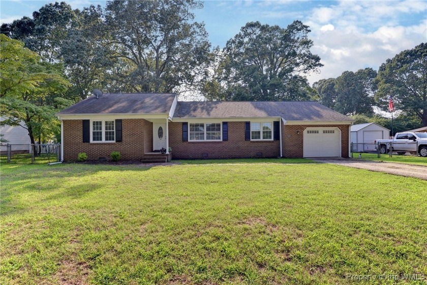 Discover comfortable living in this updated brick rancher - Beach Home for sale in Gloucester Point, Virginia on Beachhouse.com